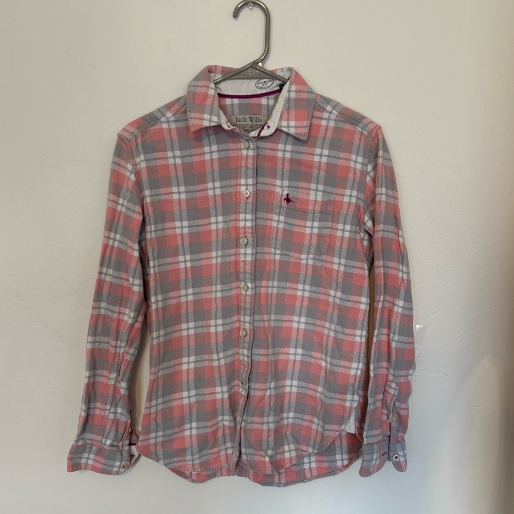 Jack Wills “boyfriend fit” flannel